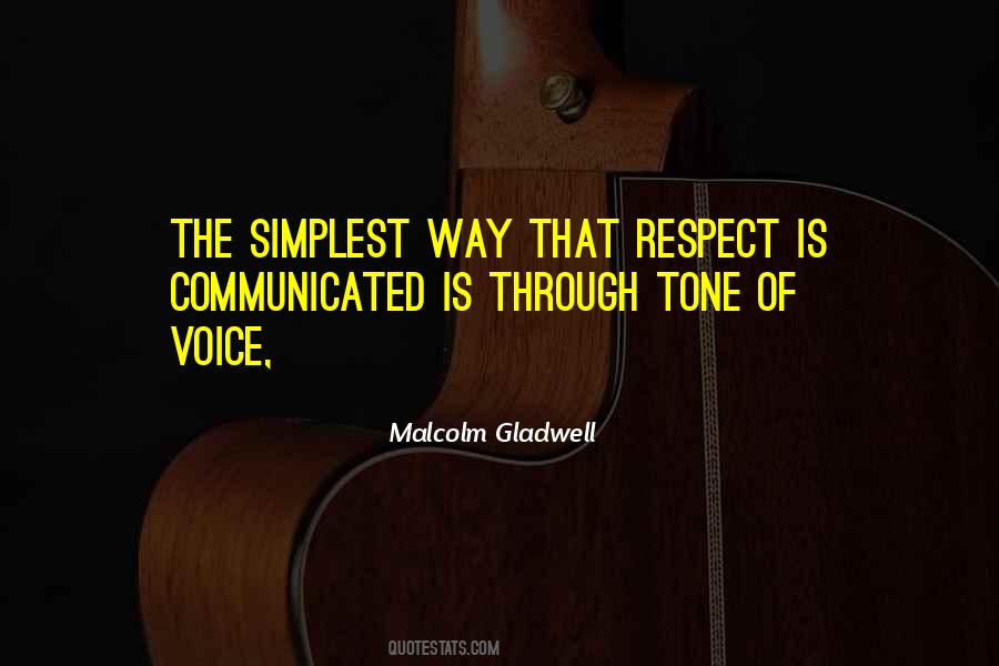 Tone Of Voice Quotes #182120