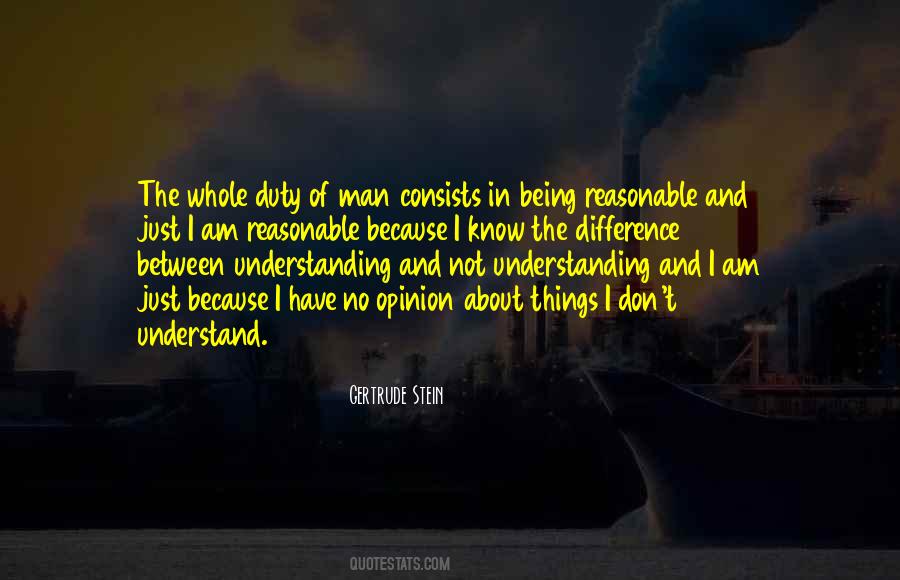 Quotes About Being Reasonable #621028