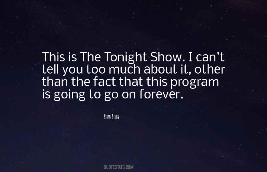 Tonight Show Quotes #1618576