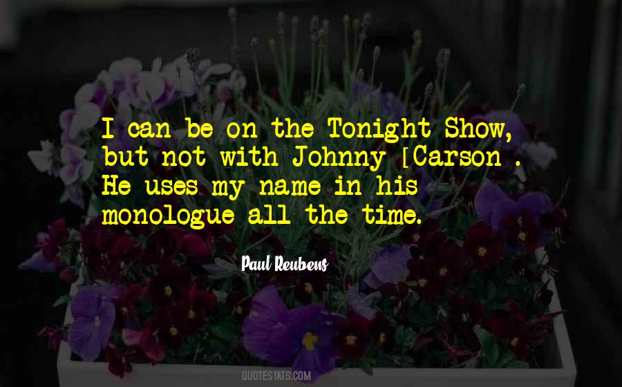 Tonight Show Quotes #620093