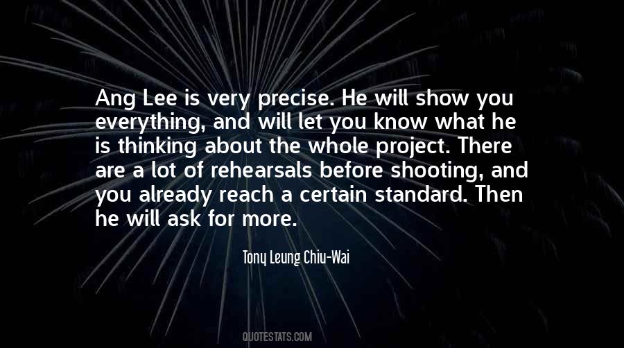 Tony Leung Quotes #1168957