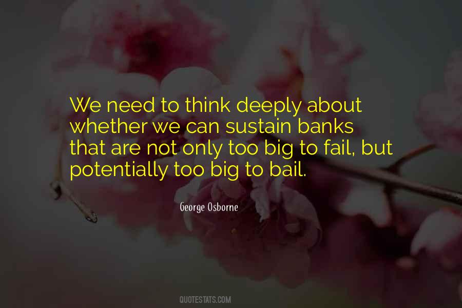 Too Big To Fail Quotes #1843819