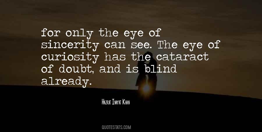 Too Blind To See Quotes #138083