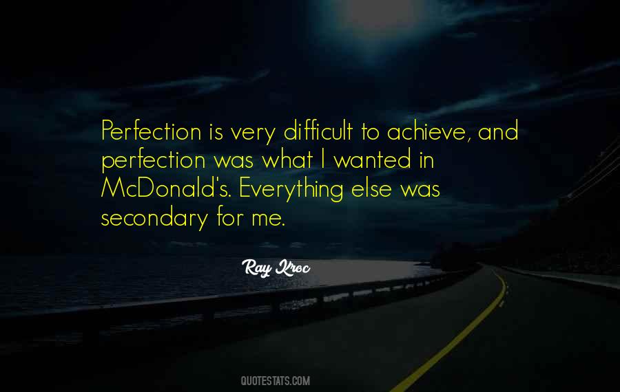 Quotes About Ray Kroc #18651