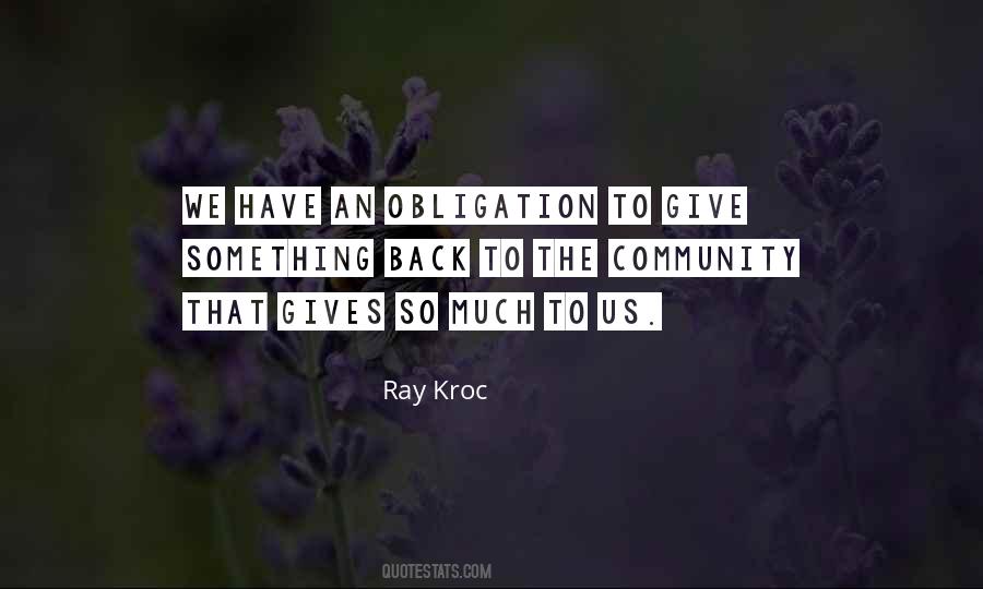 Quotes About Ray Kroc #958572