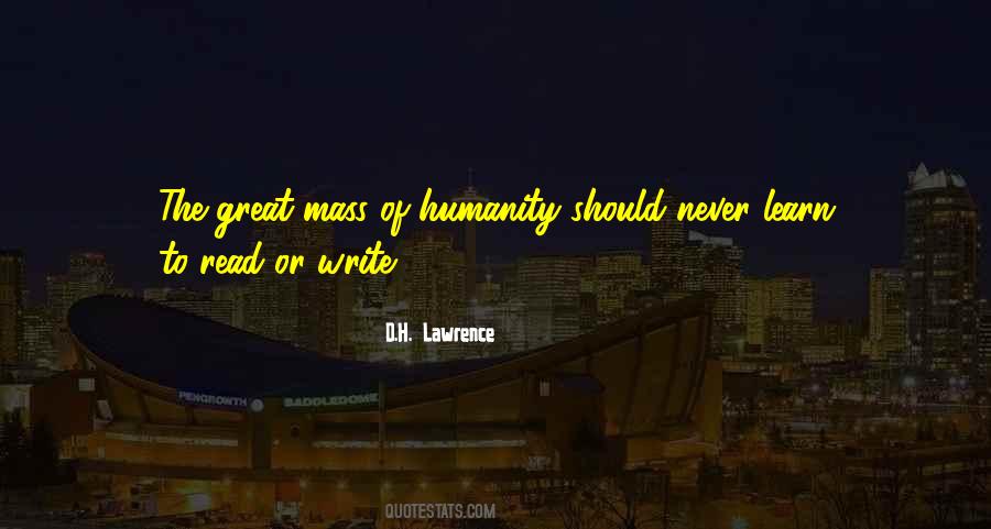 Quotes About D H Lawrence #159289