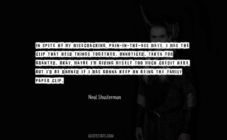 Too Much Pain Quotes #1234482