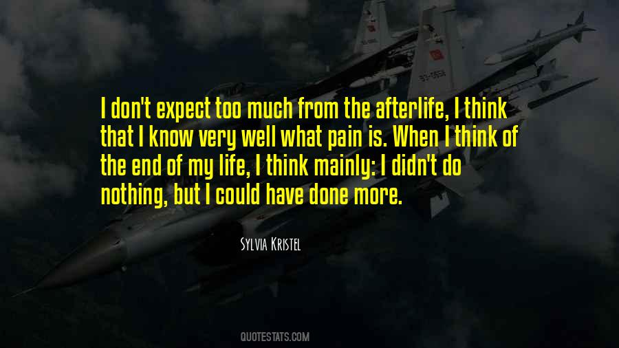 Too Much Pain Quotes #18127