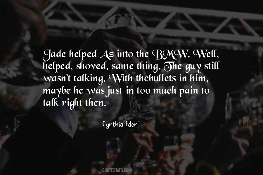 Too Much Pain Quotes #587386