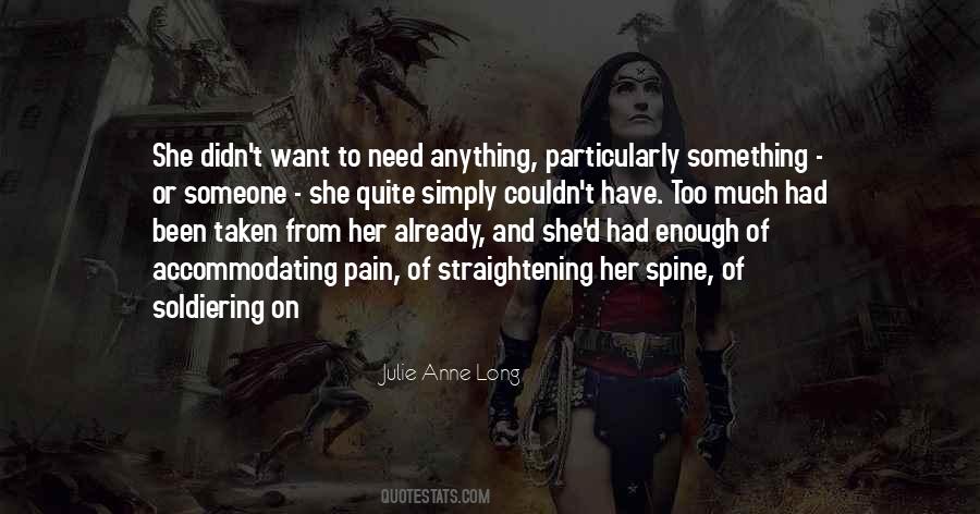 Too Much Pain Quotes #736844