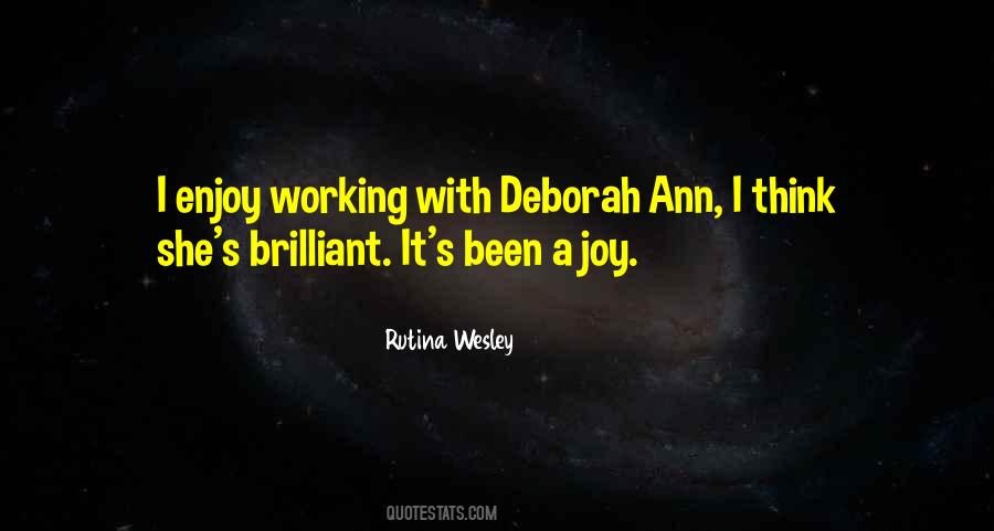 Quotes About Deborah #1270873