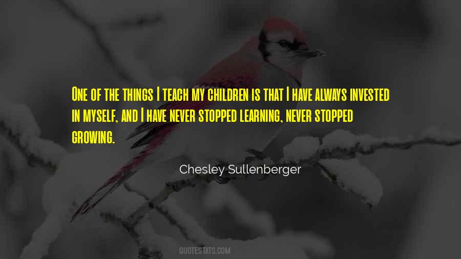 Quotes About Chesley Sullenberger #494452