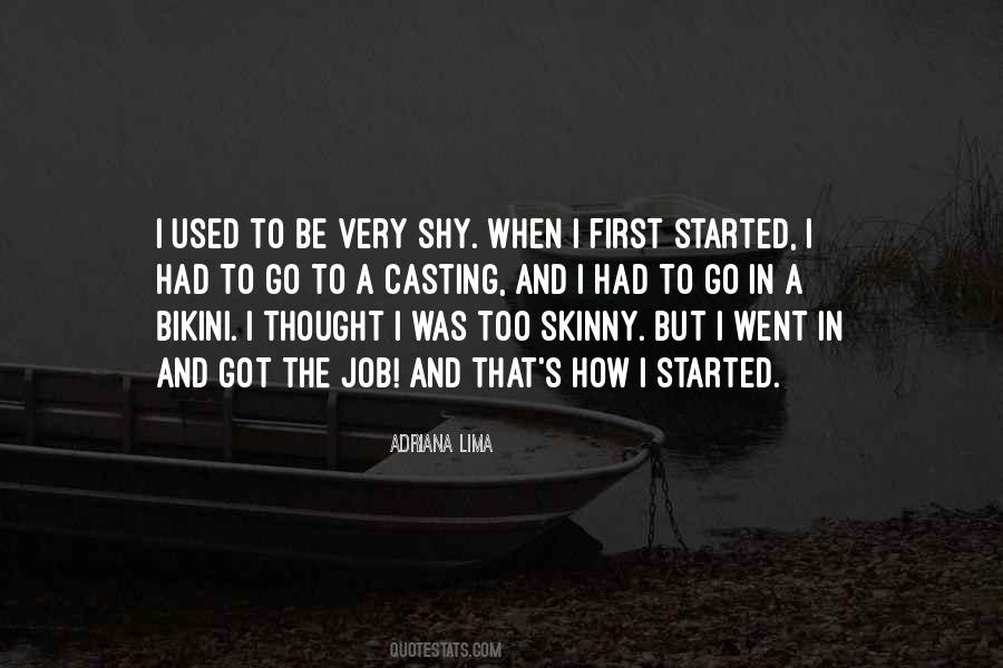 Too Skinny Quotes #199474