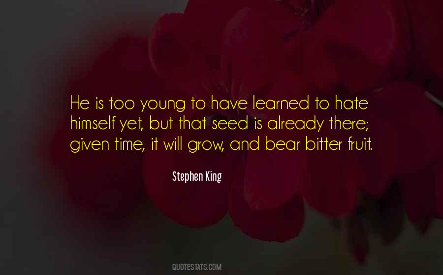 Too Young To Quotes #1548013