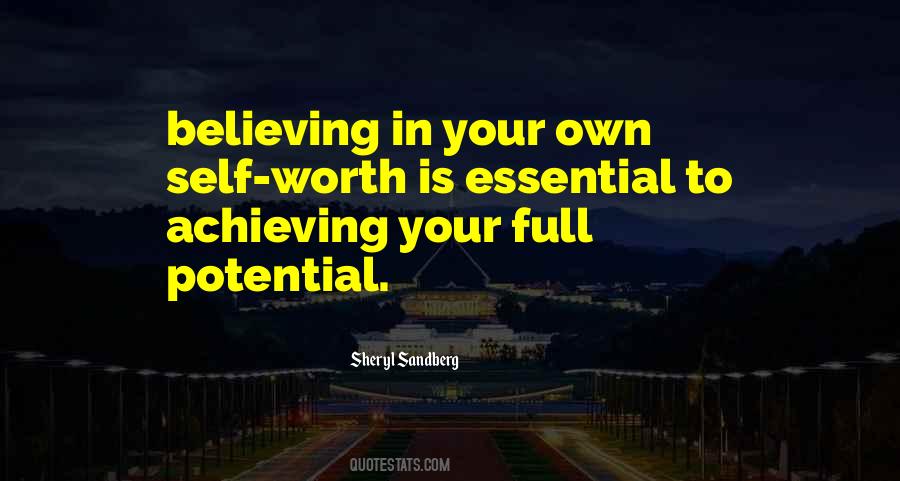 Quotes About Achieving Your Potential #933931