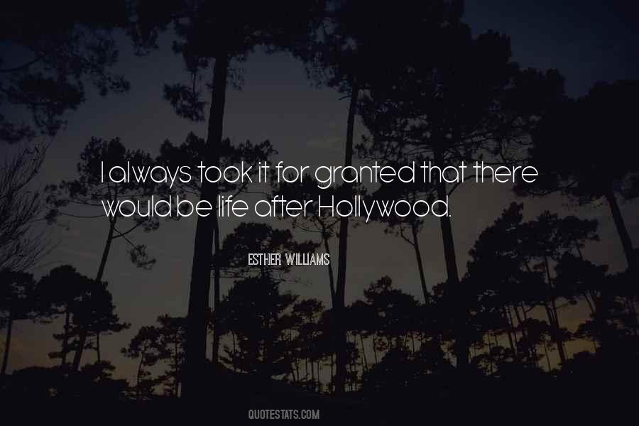 Took You For Granted Quotes #1300738
