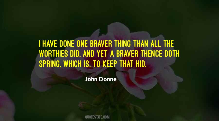 Quotes About Bravery #144382