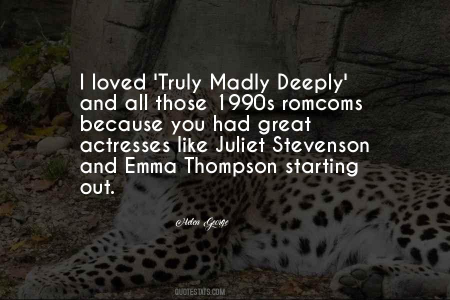 Quotes About Emma Thompson #1590489