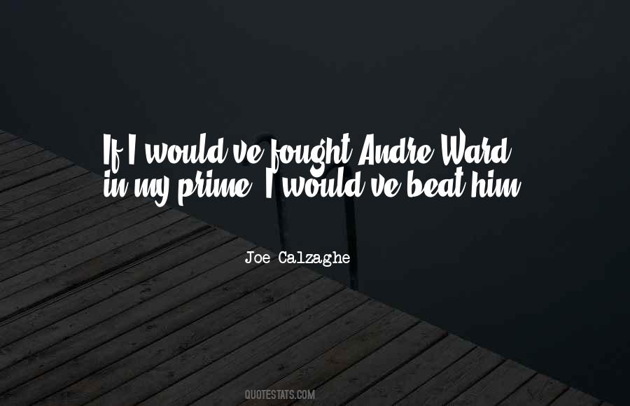Quotes About Joe Calzaghe #1812634