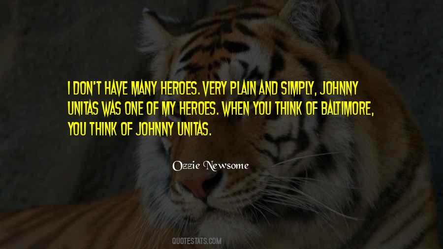 Quotes About Johnny Unitas #598129