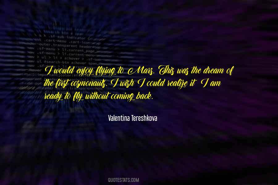 Quotes About Valentina Tereshkova #161972
