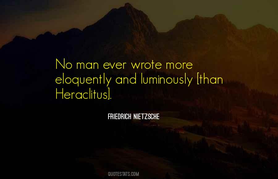 Quotes About Heraclitus #1563485