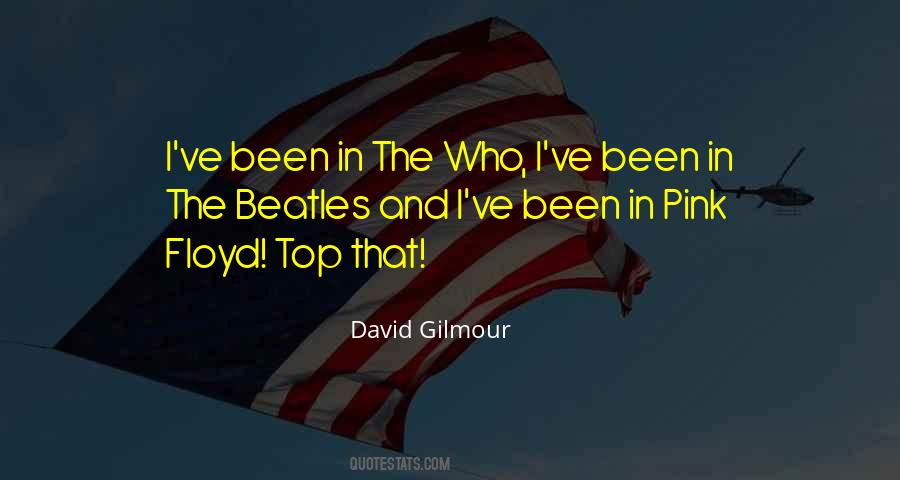 Quotes About David Gilmour #1423256