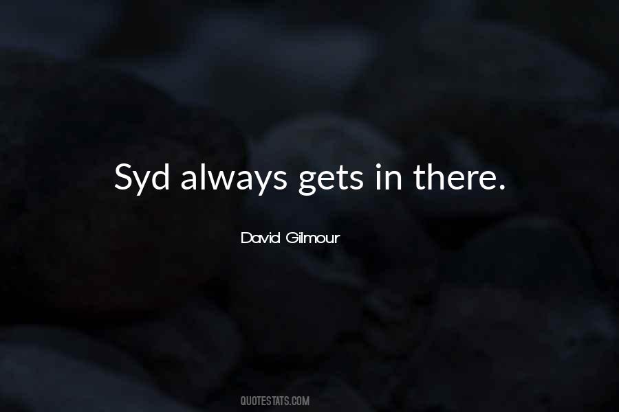 Quotes About David Gilmour #19003