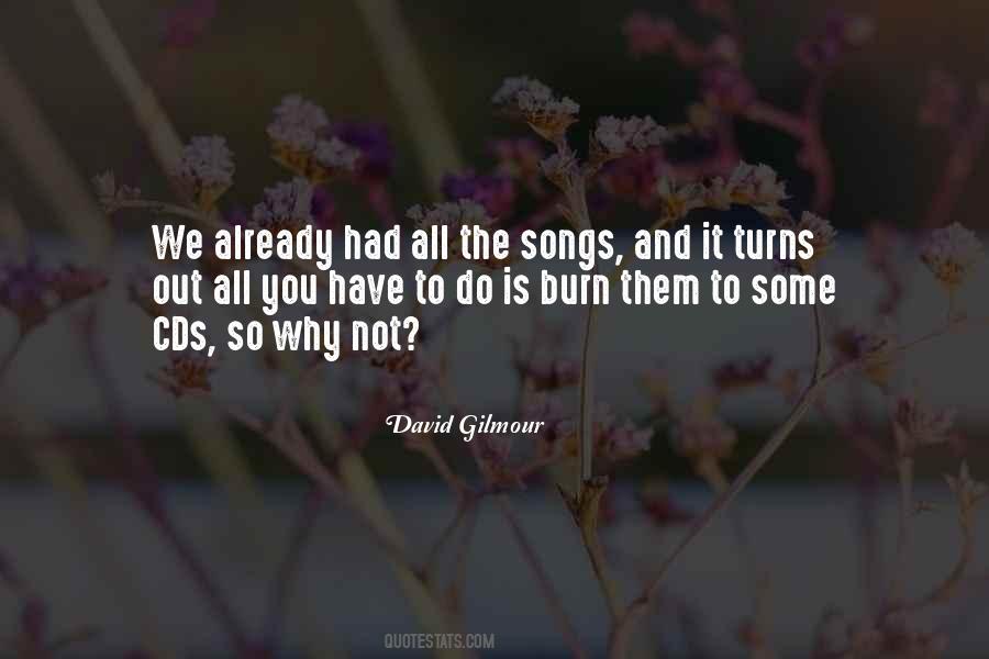 Quotes About David Gilmour #746191