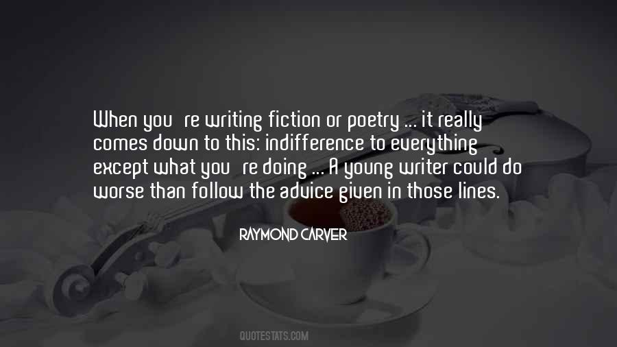 Quotes About Raymond Carver #323853