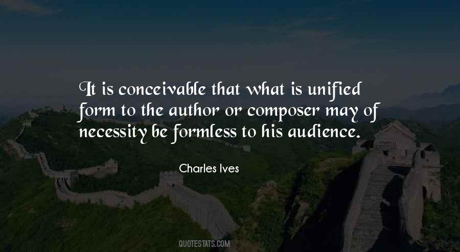 Quotes About Charles Ives #745672