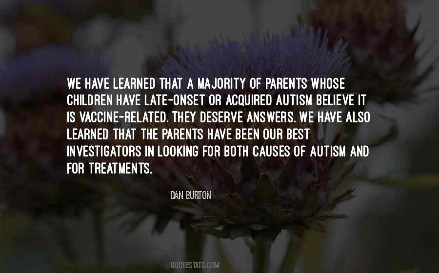 Quotes About Autism Parents #130817