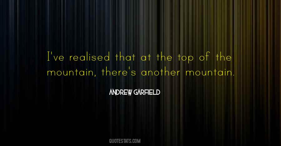 Top Of Mountain Quotes #941803