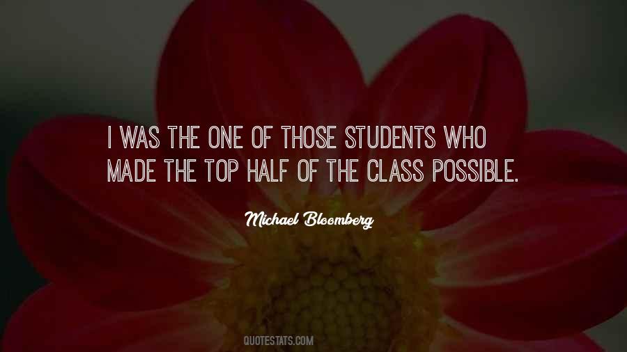 Top Of The Class Quotes #1065760