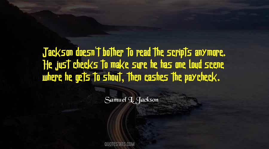 Quotes About Samuel L Jackson #1626466