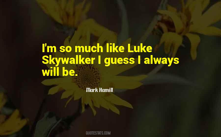 Quotes About Luke Skywalker #949783