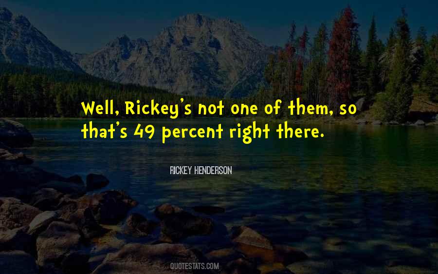 Quotes About Rickey Henderson #15398