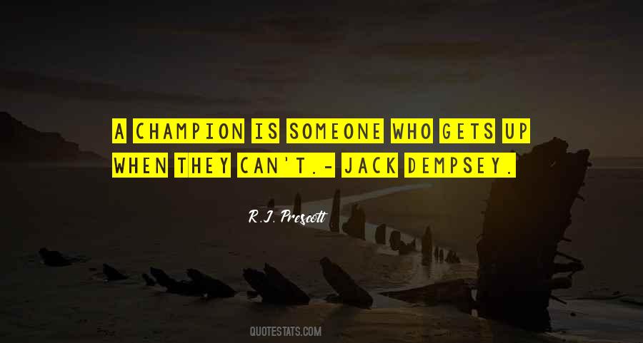 Quotes About Jack Dempsey #1217575