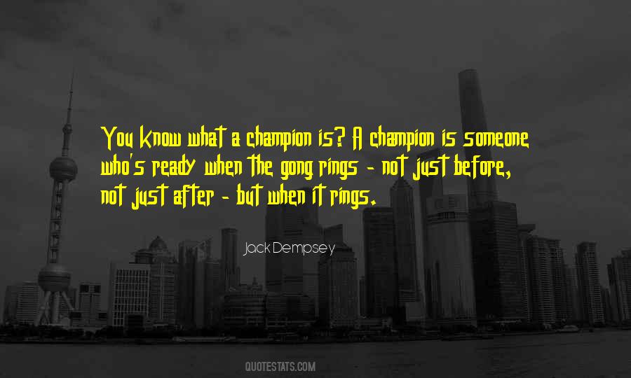 Quotes About Jack Dempsey #1513311