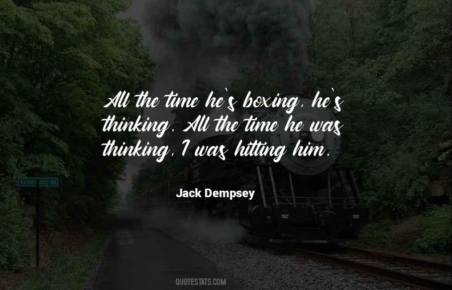 Quotes About Jack Dempsey #567556