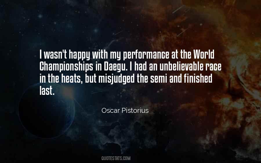 Quotes About Oscar Pistorius #1510754