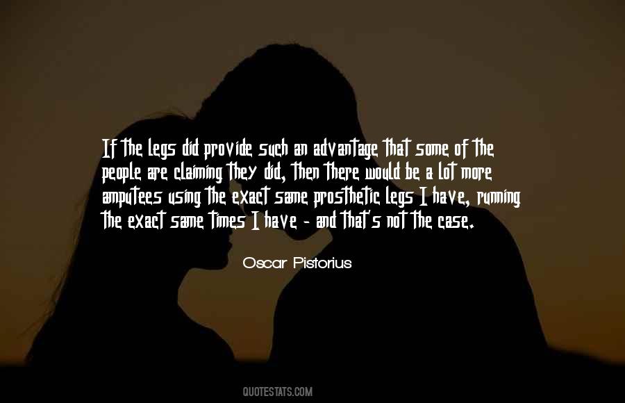Quotes About Oscar Pistorius #687784