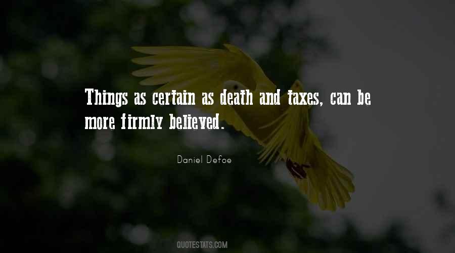 Quotes About Daniel Defoe #390196