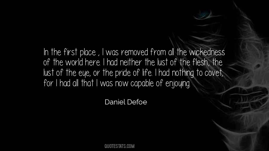 Quotes About Daniel Defoe #625122