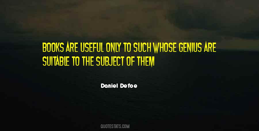 Quotes About Daniel Defoe #961205