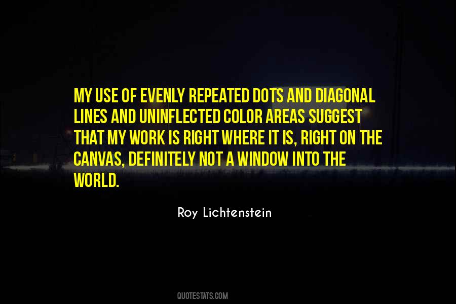 Quotes About Roy Lichtenstein #1528053
