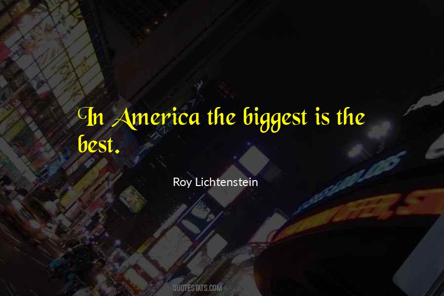 Quotes About Roy Lichtenstein #27277