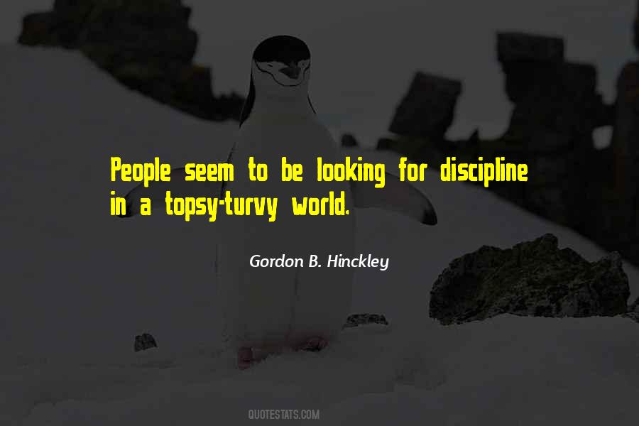 Topsy Turvy World Quotes #1757317