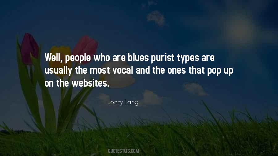 Quotes About Jonny Lang #1071909