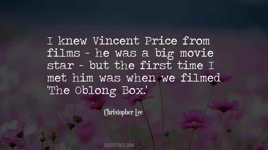 Quotes About Vincent Price #55385
